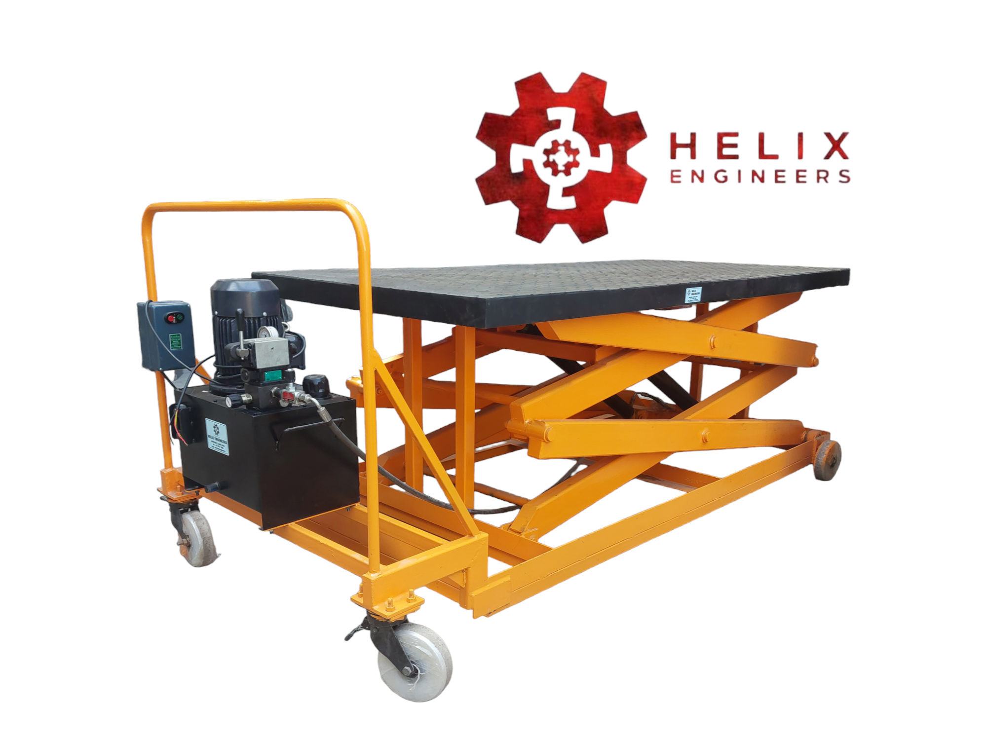 Semi Electric Scissor Lift Table