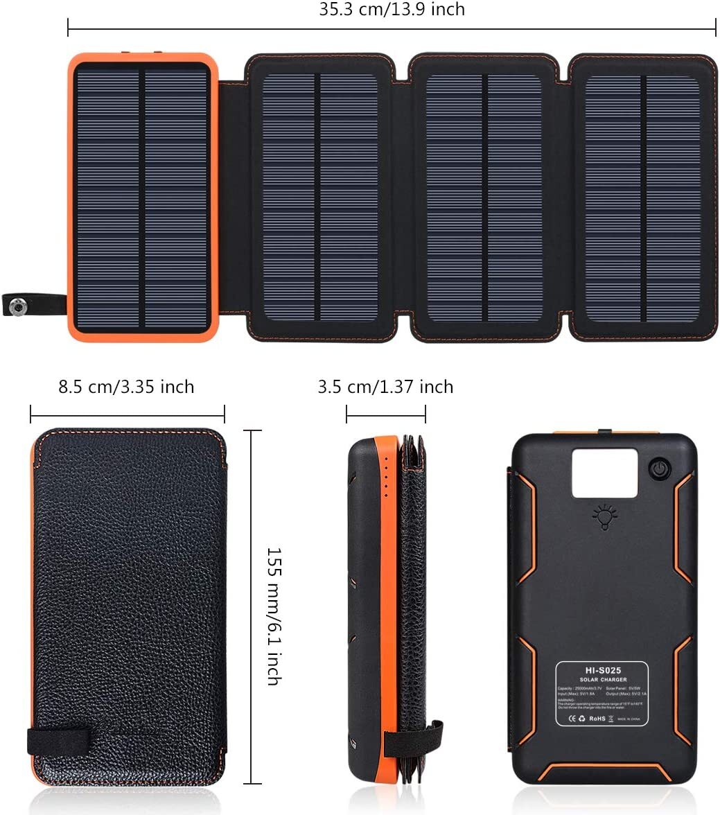Hiluckey Solar Charger
