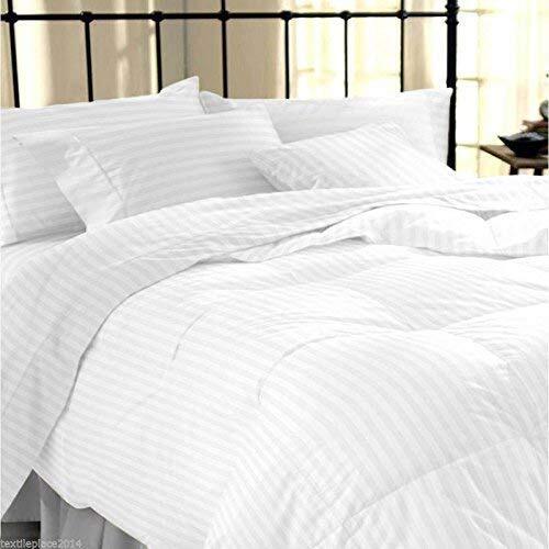 White Satin Single Bed Hotel Duvet Covers