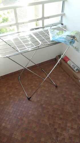 Stainless steel floor stands for cloth drying in Vinoba Nagar Kochi Kerala