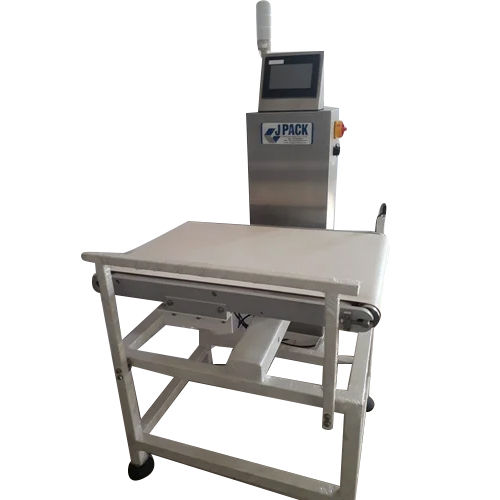 Multicolor Paint Coated Online Weight Checking Machine