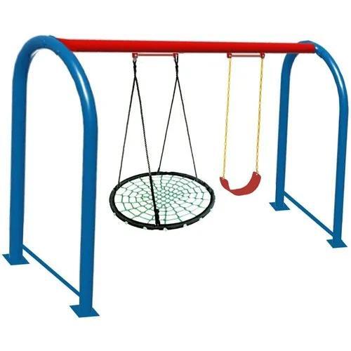 Nest Arc Swing Set For School Playground - Material: Frp