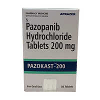 Pazopanib Hydrochloride Tablets - 200 Mg, Natural Yeast Ingredients, Normal Fermentation Smell, 4-5 Days Shelf Life, Store In Cool Place