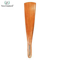 Non Stick Cooking Wooden Spatula - Color: Brown