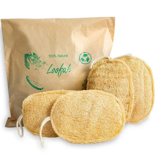 Oval Loofah Sponge Age Group: Children