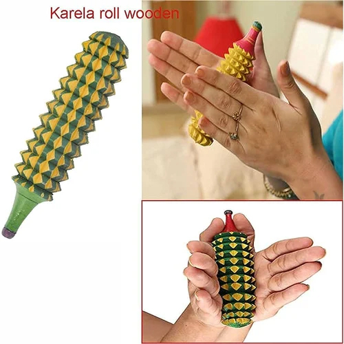 Acupressure Wooden Karela (TCAT5006)