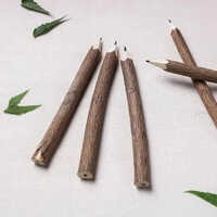 Neem Wood Pencil - Color: Black / Brown