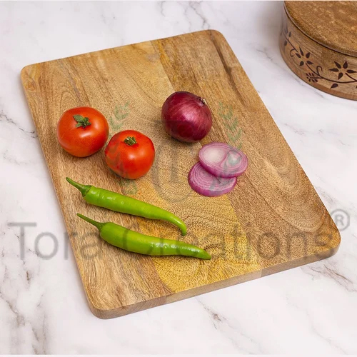 Tora Mango Wood Chopping Board Export Quality HandmadeTCCB1002)