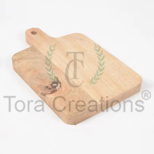 Tora Wooden Rectangle Chopping Board Accacia Wood Export Quality Handmade