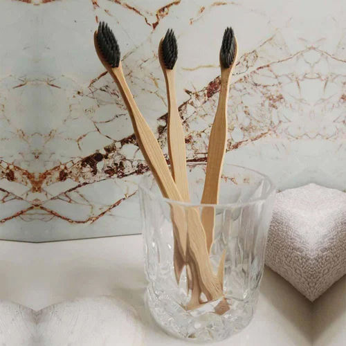 Silicone Neem Wood Toothbrush