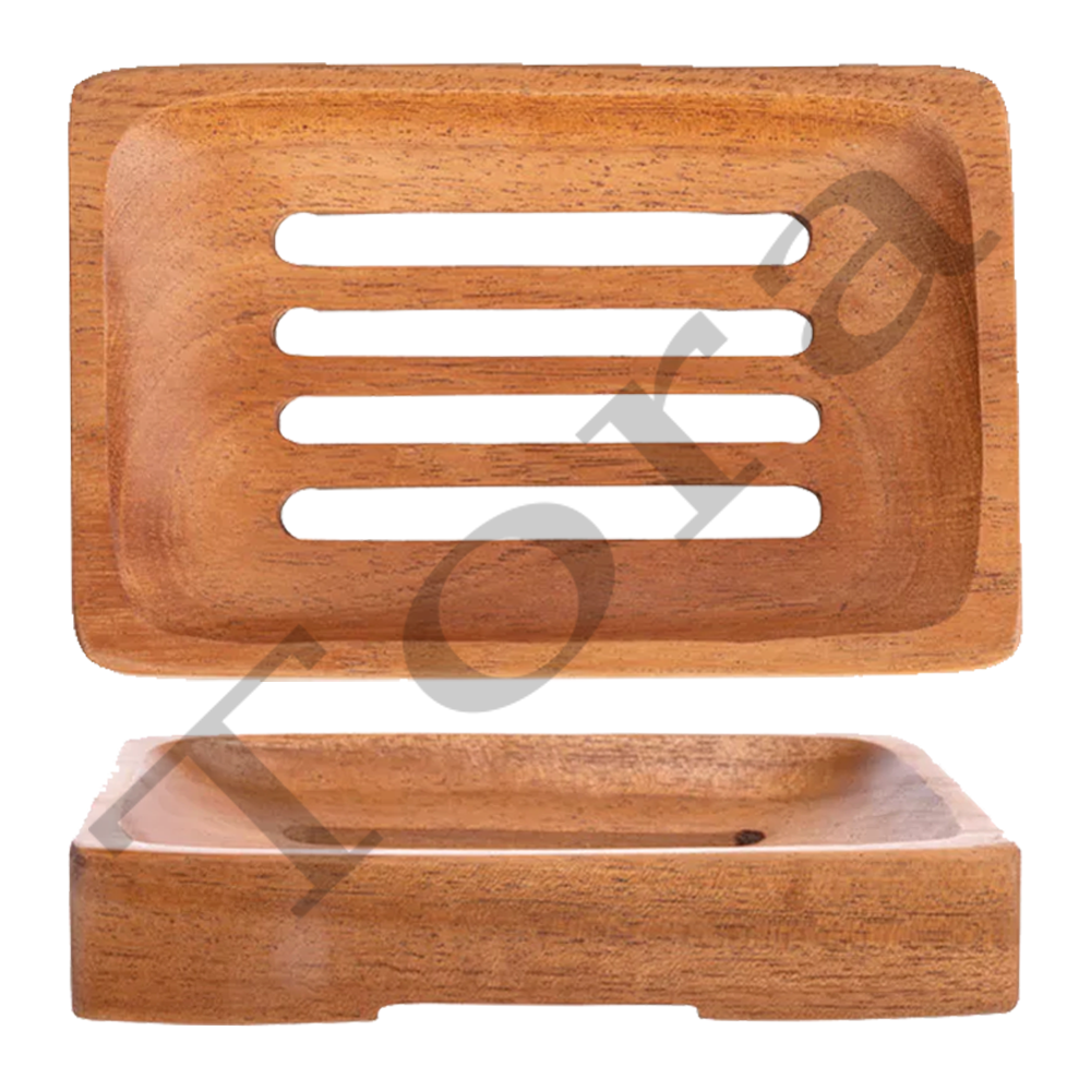 NEEM WOOD SOAP DISH (TCSD2004)