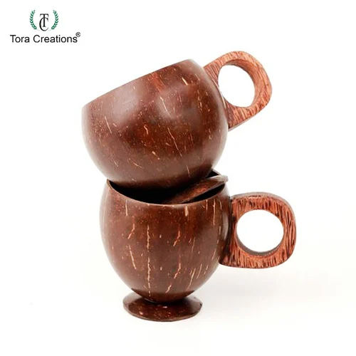 Easy To Use 150Ml Natural Coconut Shell Cup