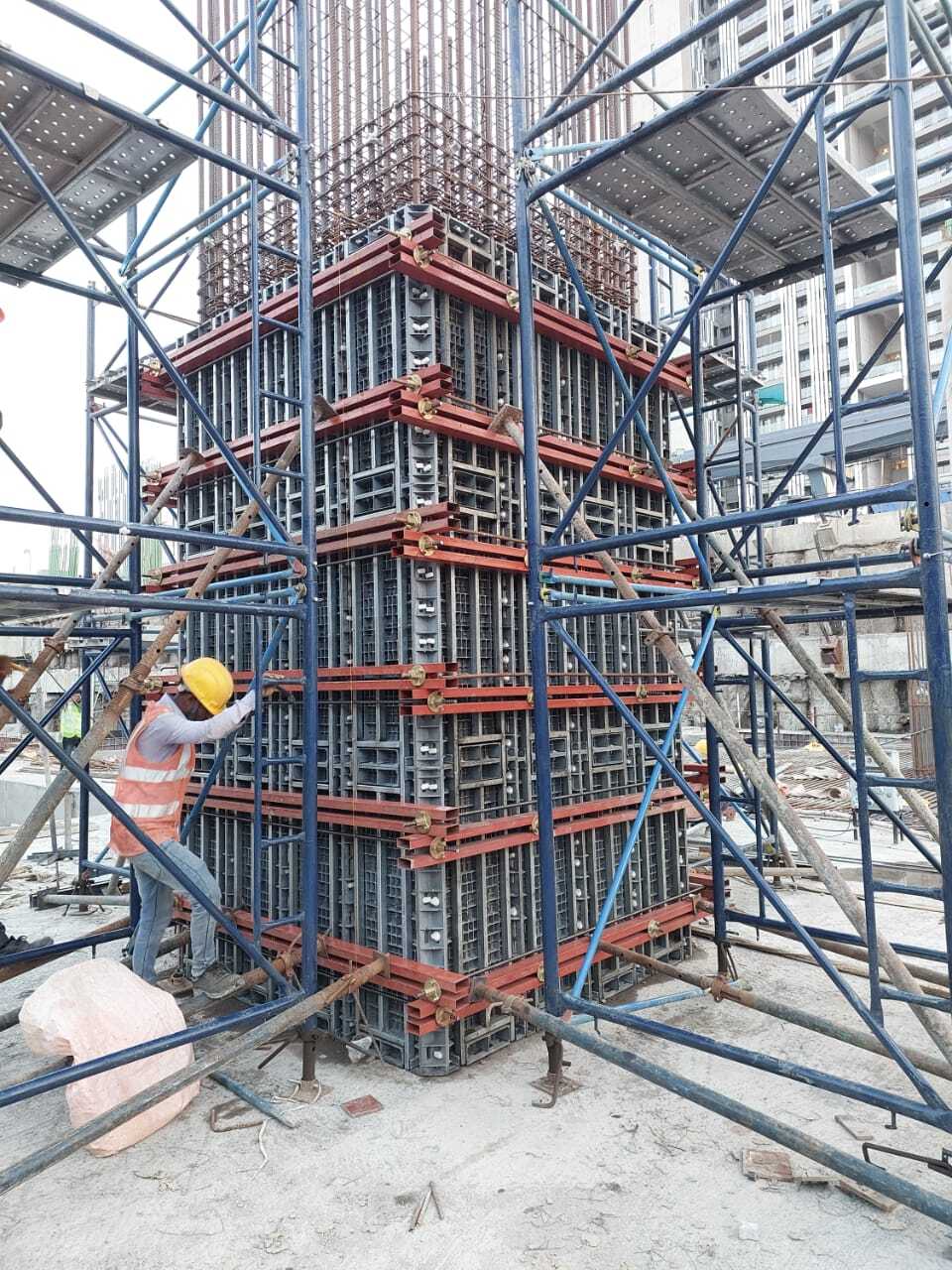 Plastic Formwork Green Modular Panel System