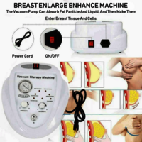 Vacuum Therapy Machine - Plastic, 350w Power, Portable Design | Chest Enhancement, Skin Tightening, And Body Sculpting With 32 Vacuum Cups