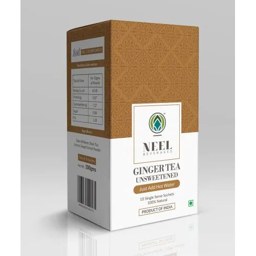 Ginger Tea Premix Without Sugar