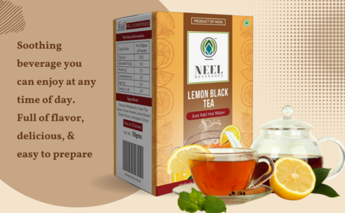 Instant Lemon Black Tea Premix