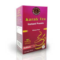Karak Saffron Tea Premix - Natural Ingredients, Flavored Powder Blend | 18-month Shelf Life, Traditional Aroma And Taste