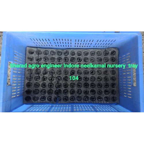 Blue Plastic Crate For Nursery