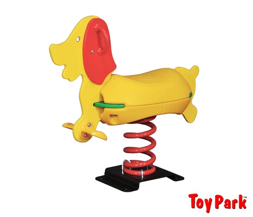 PLAYGROUND PE DOG SPRING RIDER