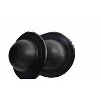 Bottom Round Bolt - Plastic Material, Buckle Type | Ideal For Bag Usage, Durable Design, Convenient Closure Solution