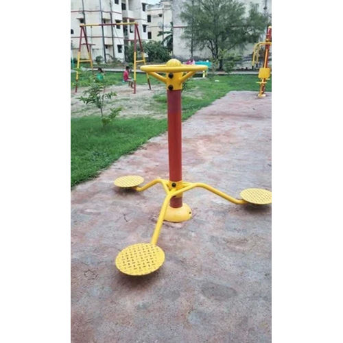 Manual Outdoor Gym Triple Twister Application: Tone Up Muscle