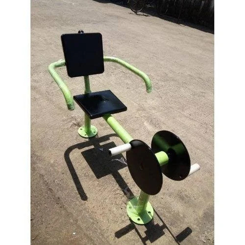 Outdoor Gym Cycle Back Support