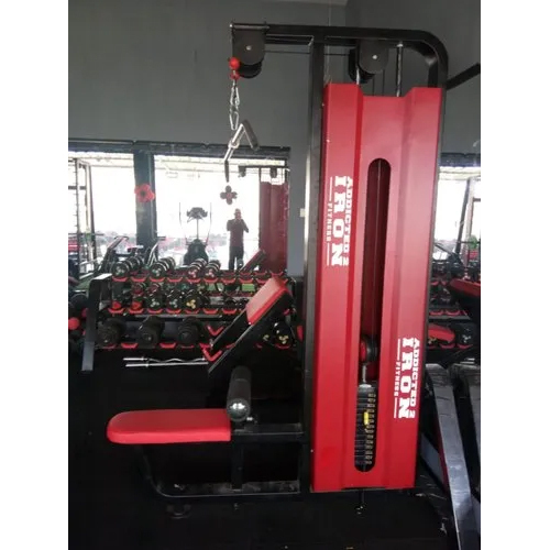 Iron Lat Pull Down Gym Machine