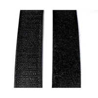 Hook And Loop - 0.75 Inch X 25 Meter | Industrial Application, Black Color, Versatile And Durable Design For Heavy-duty Usage