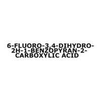 6-Fluoro-3,4-Dihydro-2H-1-Benzopyran-2-Carboxylic Acid Chemical Name: 6-Fluoro-3