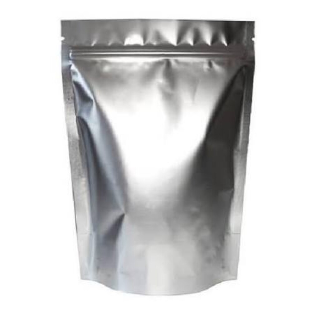Flat Clear Silver Pouch - Color: Multicolor