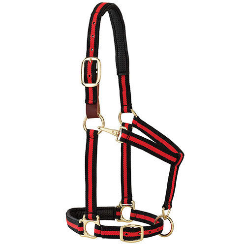 Leather Halter Fully Adjustable On Crown And Throat - Size: Standard