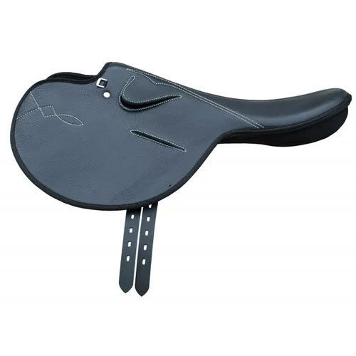 RACING SADDLE IN BEST INDIAN LEATHER WITH RAISED & DEEP SEAT FOR EXTRA