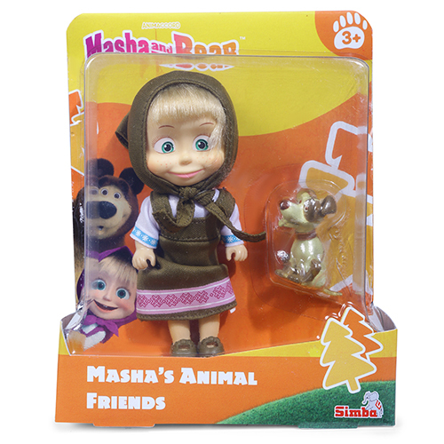 Masha And The Bear And Dog Toys