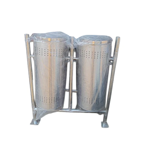 Stainless Steel Pole Dustbin