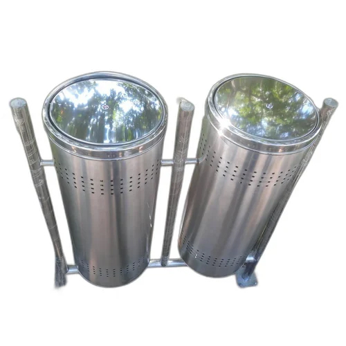 SS Outdoor Dustbin