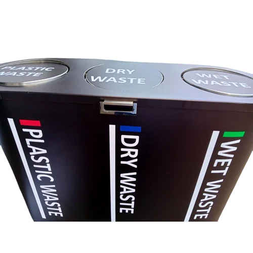 Stainless Steel powder coating Waste Bin