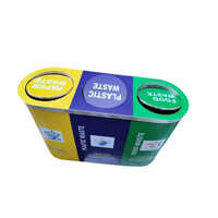 120 Ltr Stainless Steel Dustbin Application: Office / Commercial