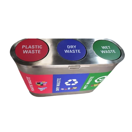 3 In 1 Tiro Steel Dustbin