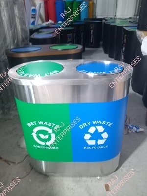 Stainless steel commercial Dustbin