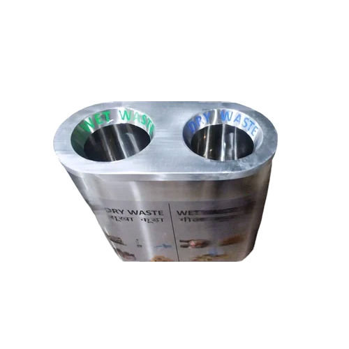 2 In 1 Ss Airport Dustbin Application: Office / Commercial