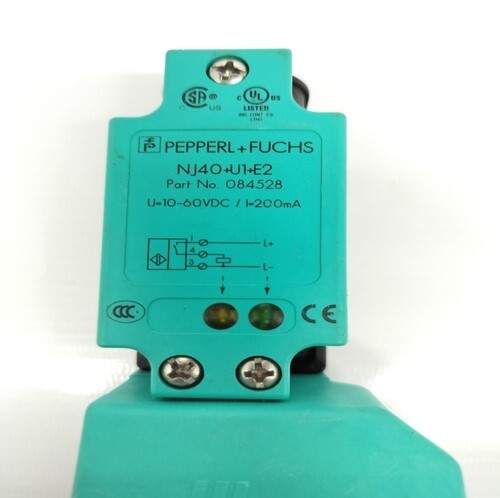 PEPPERL+FUCHS NJ40+U1-E2 INDUCTIVE SENSOR