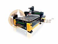 Woodstar Cnc Router - Heavy Weld Tube Structure, 1500x2500x300 Mm Working Area | 24000 Rpm Hqd Spindle, Stepper Motor, 12,000+ Designs Included, 1 Year Warranty