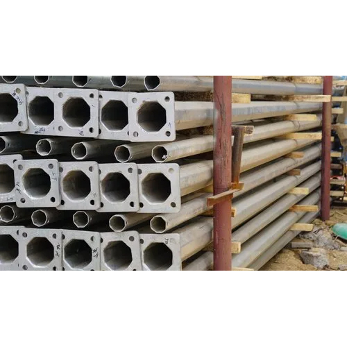 Transrail Lighting Octagonal Poles HD Galvonised