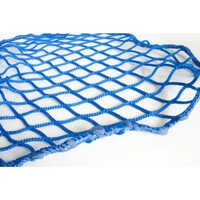 Pp Construction Safety Nets - Pp Material, 10-100 Meter Length, 1-5 Meter Width, Blue Color, Oval Hole Shape | Enhanced Worker Protection, Durable Netting