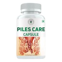 Piles Care Capsules - Herbal Blend For Piles Relief | Easy To Ingest, Suggested Dosage, Natural Ingredients, Store In Cool & Dry Place
