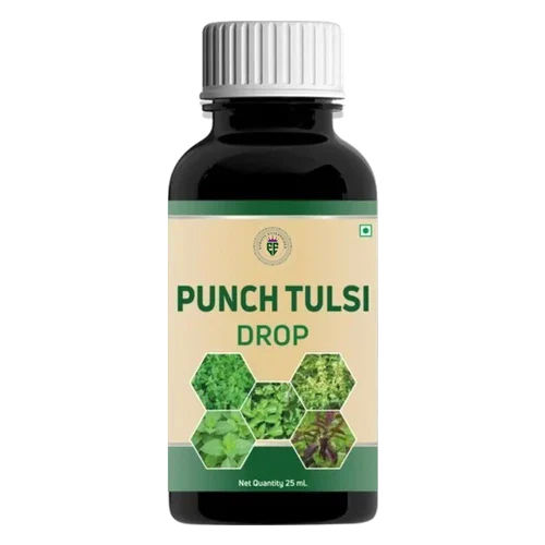 Organic Medicine Punch Tulsi Drop Oil