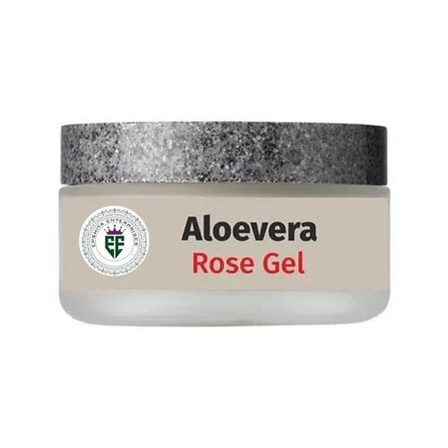 50Ml Aloe Vera Rose Gel 100% Herbal