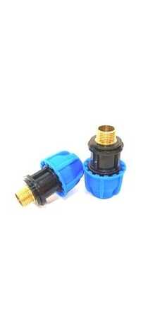 Mdpe Pipe Fitting Brass Mta (male Threaded Adapter)