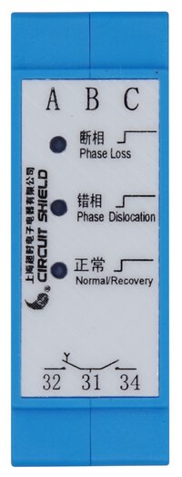 ABJ2-02WJ/K/L + 12WJ/K/L Phase Sequence Protector for Tripping Circuit Breakers/Tripping Leakage Protectors