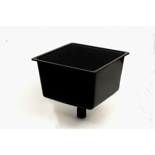 Black Premier Laboratory Pp Square Sink 14 X 14